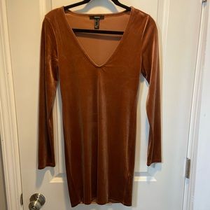 Velvet bodycon dress!